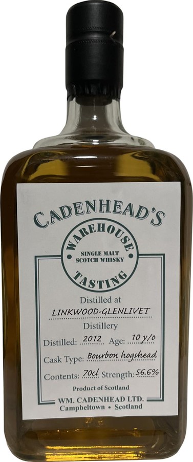 Linkwood 2012 CA Warehouse Tasting Bourbon Hogshead 56.6% 700ml