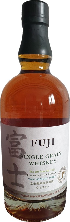 Fuji Gotemba Single Grain Whisky Kirin Fuji Sanroku Dugas 50% 700ml