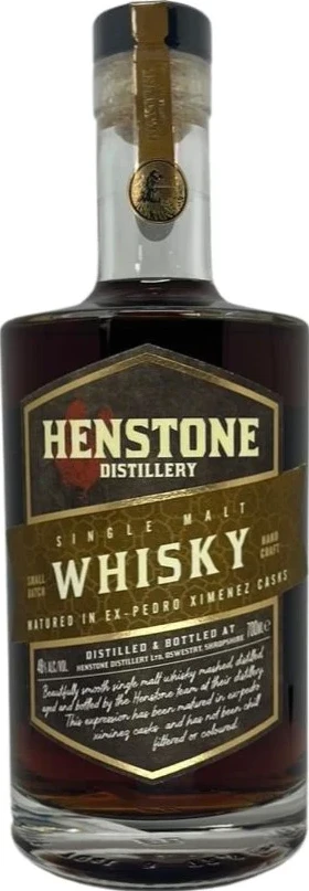 Henstone Distillery Single Malt Whisky Small Batch ex Pedro Ximenez 46% 700ml