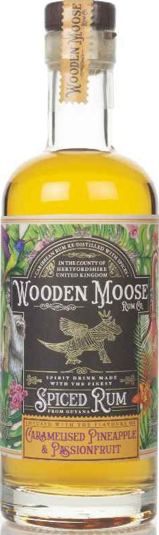 Wooden Moose Caramelised Pineapple & Passionfruit Spiced 40% 500ml