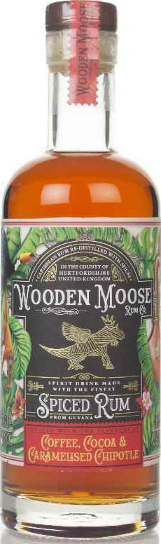 Wooden Moose Coffee & Cocoa & Caramelised Chipotle Spiced 40% 500ml