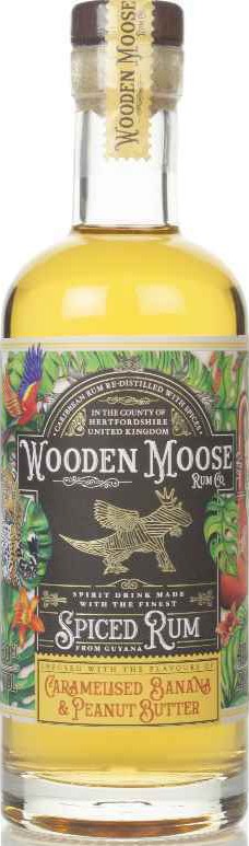 Wooden Moose Caramelised Banana & Peanut Butter Spiced 40% 500ml