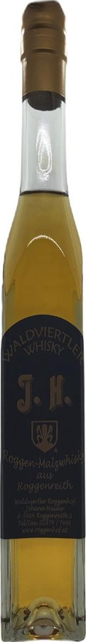 Waldviertler Whisky J.H. 1998 Roggen Malzwhisky 41% 350ml