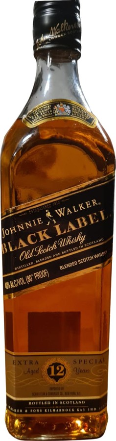 Johnnie Walker Black Label Extra Special 40% 750ml