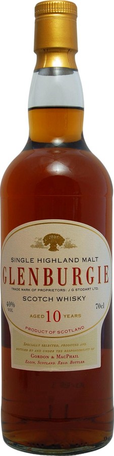 Glenburgie 10yo GM Single Highland Malt 40% 700ml