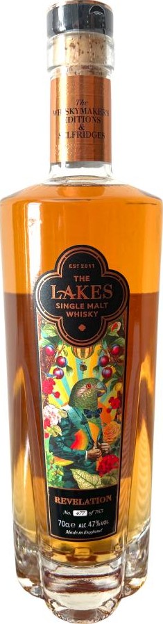 The Lakes Revelation The Whiskymaker's Editions Selfridges 47% 700ml