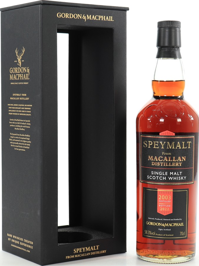Macallan 2003 Speymalt Whisky Warehouse 58.4% 700ml