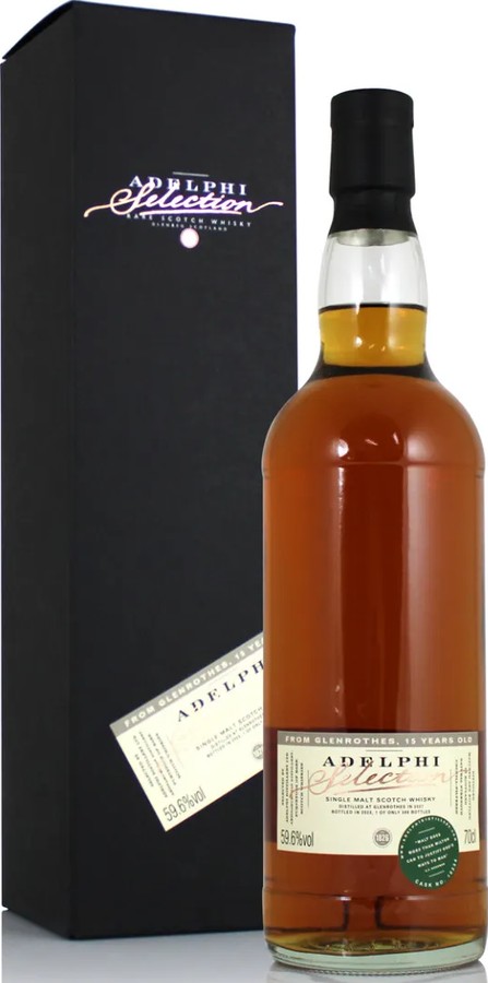 Glenrothes 2007 AD Selection Refill Oloroso Sherry Butt 59.6% 700ml