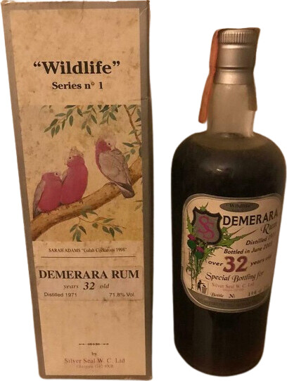 Rum Demerara 1971 British Guyana 32yo Silver Seal 71.8%