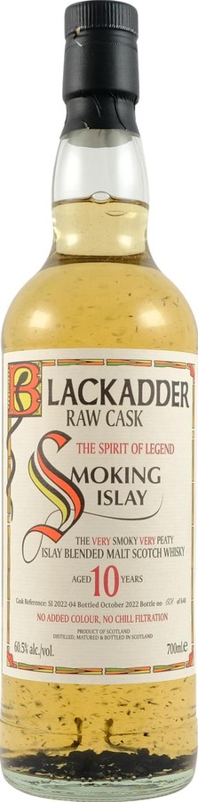Smoking Islay 10yo BA Raw Cask 60.5% 700ml