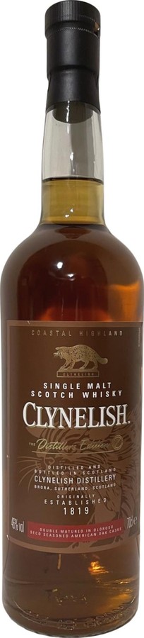 Clynelish The Distillers Edition Double Matured in Oloroso Seco Seasoned Wood 46% 700ml