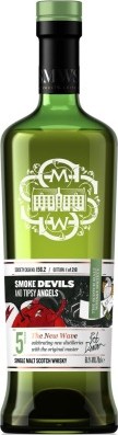 Glasgow Distillery 2017 SMWS 156.2 Smoke devils and tipsy angels 2nd Fill Ex-Bourbon Barrel The New Wave 61.1% 700ml