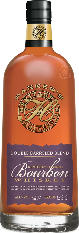 Parker's Heritage Collection Double Barrelled Blend 16th Edition New American Oak 66.1% 750ml