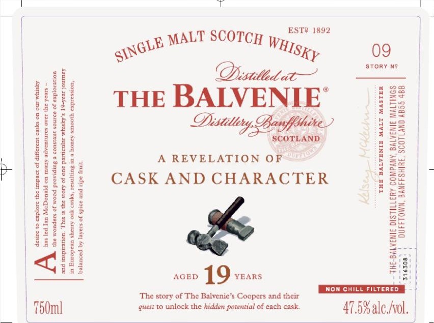 Balvenie 19yo The Balvenie Stories No.9 European Sherry Oak 47.5% 700ml