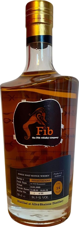 Allt-A-Bhainne 2009 FibW Permutations Series 1 Bourbon Barrel 1st Fill Roussanne Finish 56.9% 700ml