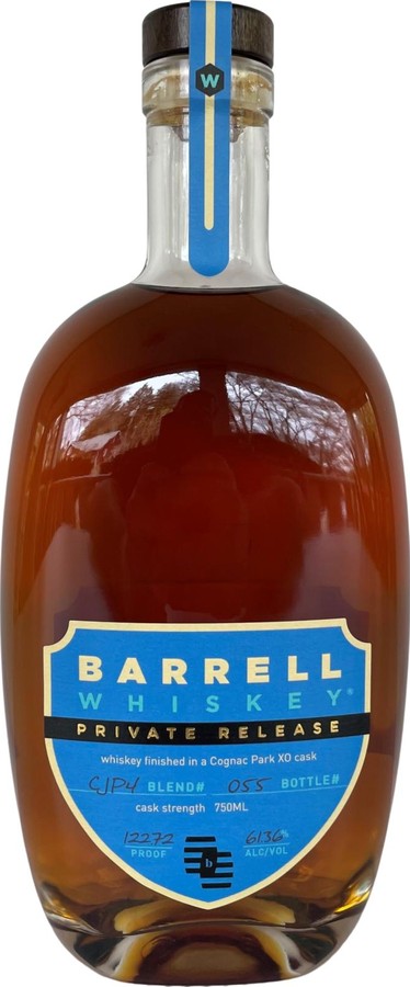 Barrell Whisky Private Release Finished in Cognac Park XO 61.36% 750ml