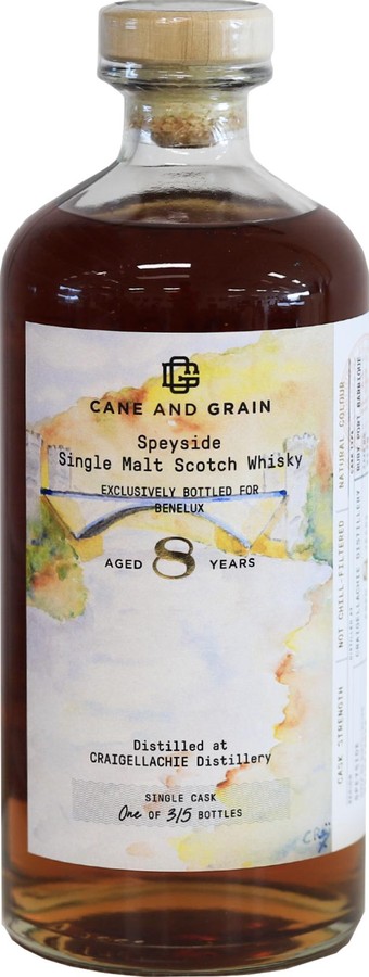 Craigellachie 2014 CaG Ruby Port Exclusively bottled for Benelux 60.1% 700ml