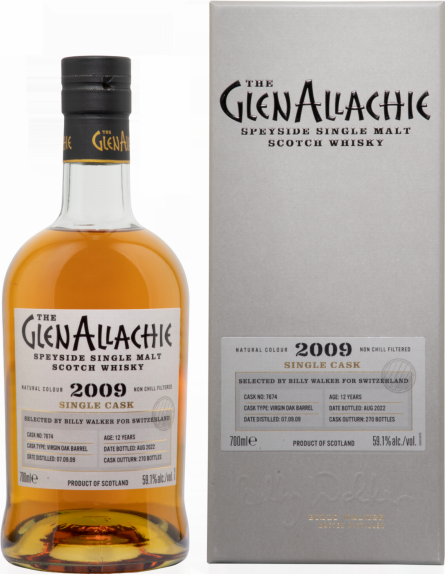Glenallachie 2009 Handfilled at the distillery Madeira Barrique 59.1% 700ml