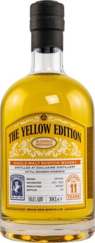 Dailuaine 2011 BNSp The Yellow Edition 1st Fill Bourbon Hogshead 50.1% 700ml