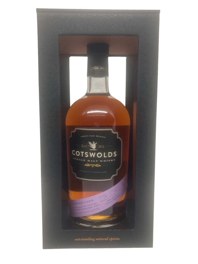 Cotswolds 2016 Single Cask Release Spanish Oak Oloroso hogshead Belgie 55% 700ml