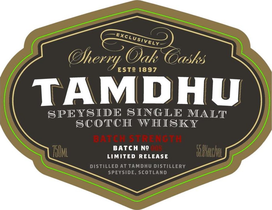 Tamdhu Batch Strength Oloroso Sherry 55.8% 700ml