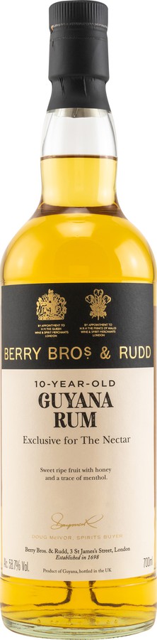 Berry Bros. & Rudd Guyana The Nectar 10yo 58.7% 700ml