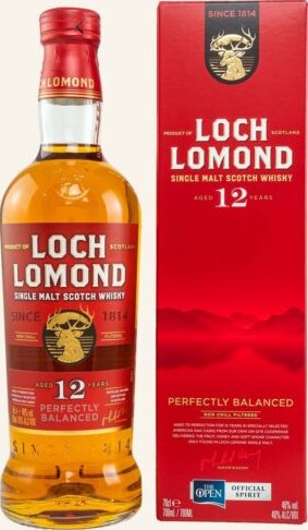 Loch Lomond 12yo Perfectly Balanced Oak Bourbon refill and recharred 46% 700ml