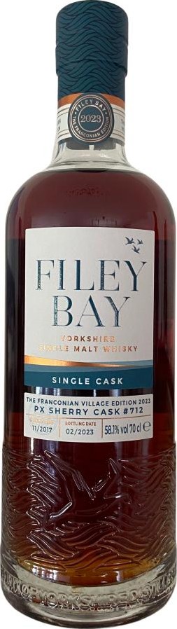 Filey Bay 2017 PX Sherry Hogshead Village Whiskymesse Nurnberg 58.1% 700ml