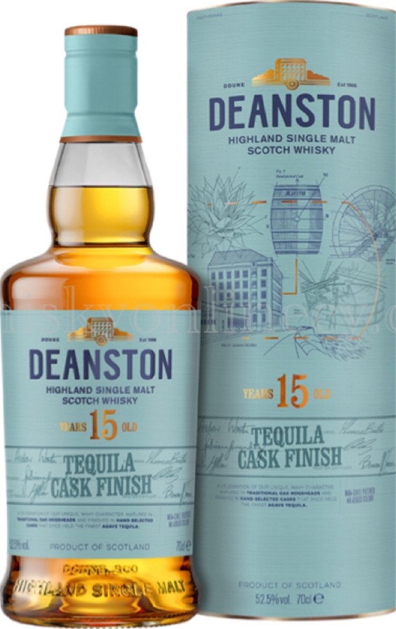 Deanston 15yo Tequila Cask Finish Tequila Finish 52.5% 700ml