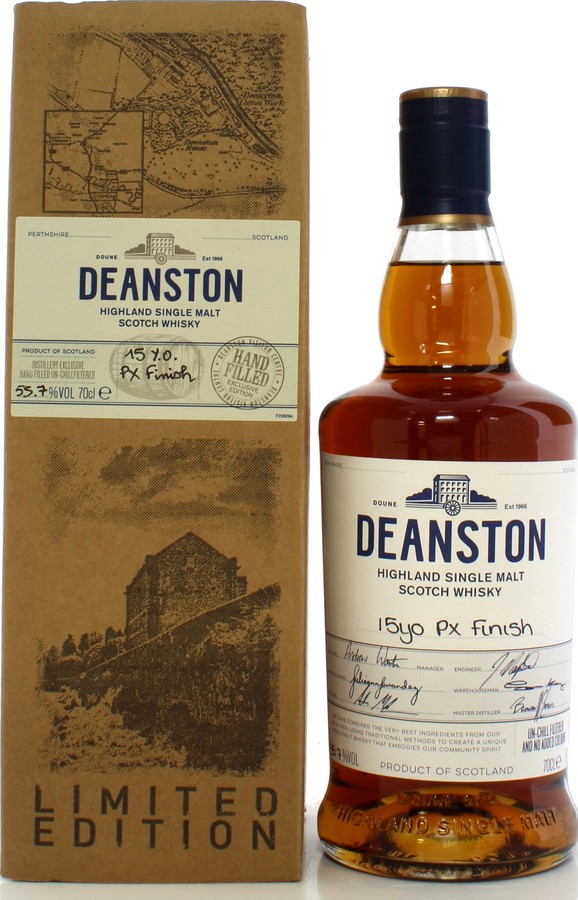 Deanston 15yo Distillery Exclusive PX Finish 55.7% 700ml