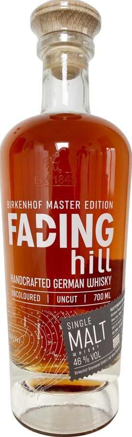 Fading Hill Bourbon and Port Casks Master Edition Bourbon and Port 46% 700ml