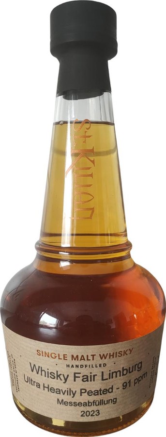 St. Kilian 2017 Ex Kings County Peated Bourbon 38L Whisky Fair Limburg 2023 63.4% 500ml