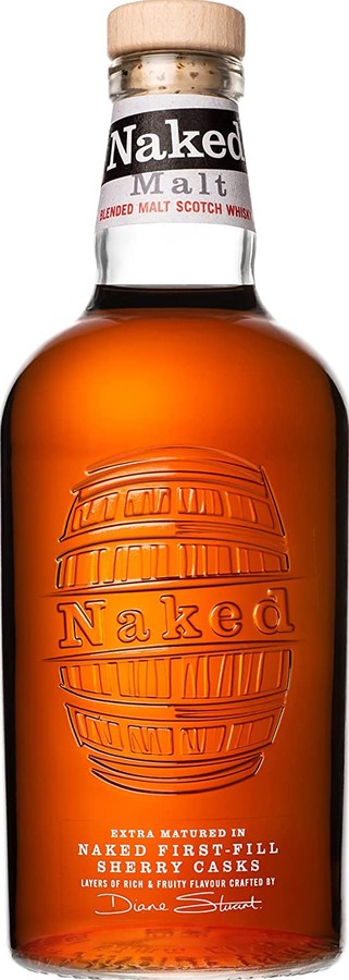 Naked Malt Blended Malt Scotch Whisky Naked 1st Fill Sherry 40% 700ml