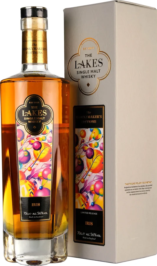 The Lakes Iris The Whiskymaker's Editions Bottled for Belgium 56% 700ml