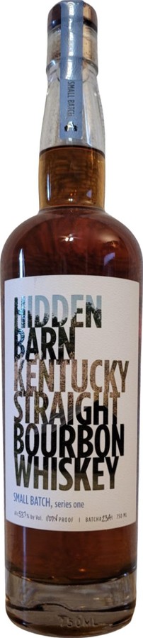 Hidden Barn Series 1 Distillery Bottling Charred New American Oak 53.7% 750ml