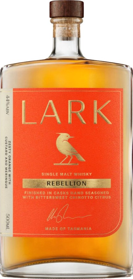 Lark Rebellion Signature Collection Chinotto seasoned 44% 500ml