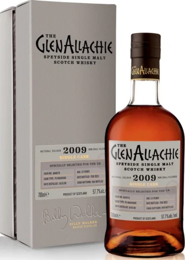 Glenallachie 2009 Single Cask PX Hogshead UK 57.7% 700ml