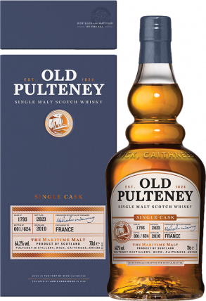 Old Pulteney 2010 Single Cask Spanish Oak The W Club The Whisky Shop 64.2% 700ml