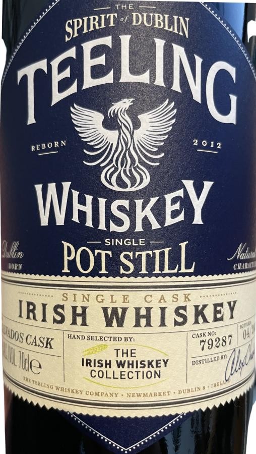 Teeling Single Pot Still Calvados The Irish Whisky Collection 61% 700ml