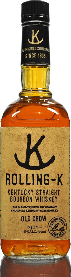 Old Crow Rolling-K Kentucky Straight Bourbon Whisky 40% 700ml