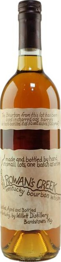 Rowan's Creek Straight Kentucky Bourbon Whisky Charred Oak Barrel 50.05% 750ml