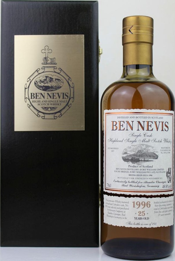 Ben Nevis 1996 Calvados Alambic Classique 49.8% 700ml