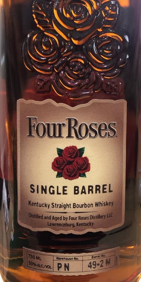 Four Roses Single Barrel Distillery Bottling 50% 750ml