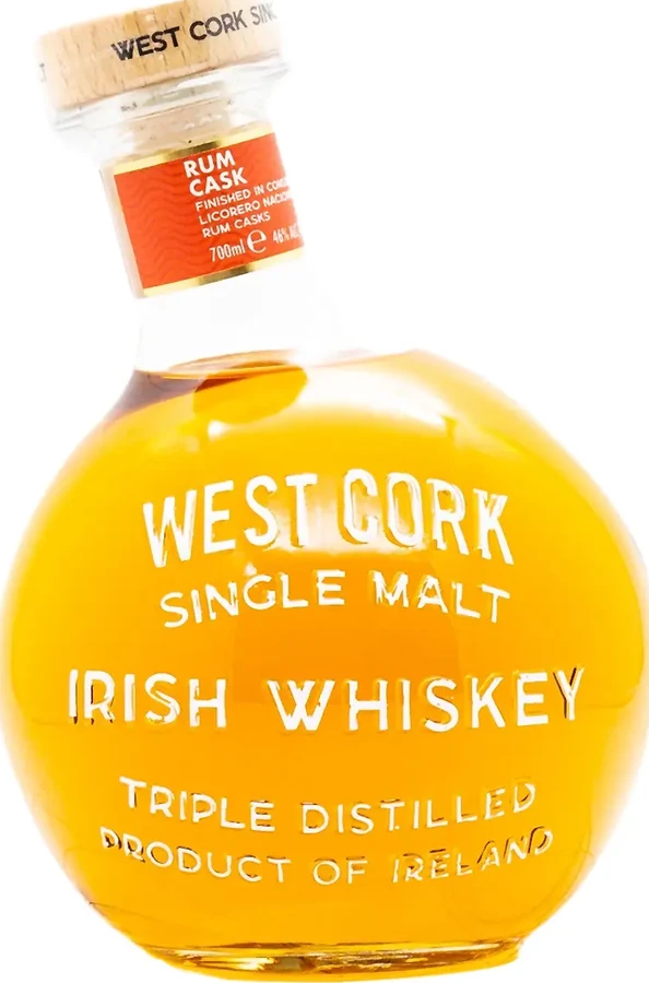 West Cork Rum cask finish Maritime Release Rum 46% 700ml