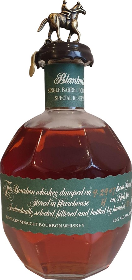 Blanton's Single Barrel Bourbon Special Reserve 40% 700ml