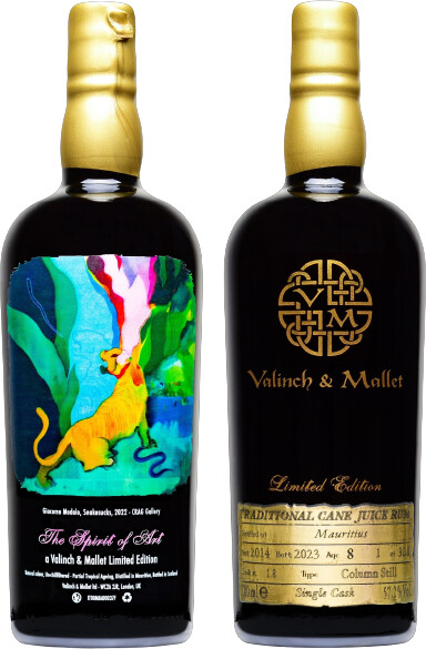 Valinch & Mallet 2014 Mauritius Cask no.18 Traditional Cane Juice Rum 8yo 57.2% 700ml