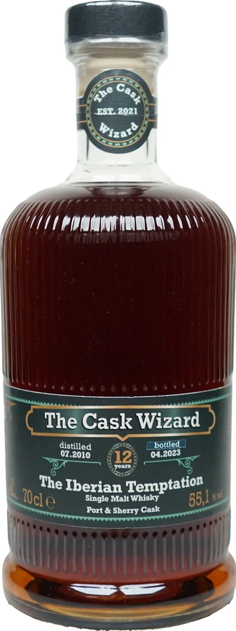 The Cask Wizard 2010 TCaWi The Iberian Temptation Port & Sherry 55.1% 700ml