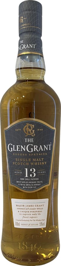 Glen Grant 13yo The Whisky Club Australia 55% 700ml