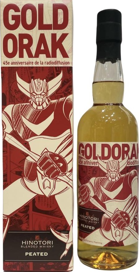 Hinotori Blended Malt Goldorak BBC Spirits 50% 700ml