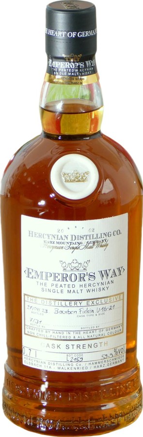 Emperor's Way The Distillery Exclusive Bourbon Firkin Distillery Shop 59.9% 700ml